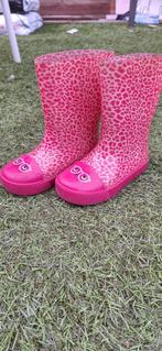 Roze tijgerprint kinderlaarsjes maat 27, Gebruikt, Meisje, Ophalen of Verzenden, Laarzen