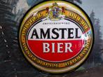 amstel bier schild, Verzamelen, Biermerken, Ophalen, Gebruikt, Reclamebord, Plaat of Schild, Amstel