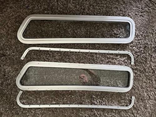 Zijruiten alu. voor Camper, boot of bus, gehard glas nieuw, Caravans en Kamperen, Camper-accessoires, Nieuw, Ophalen of Verzenden