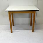 Compacte jaren 60 vintage eettafel werkplek bureau formica, Ophalen, Gebruikt, 50 tot 100 cm, Onbekend