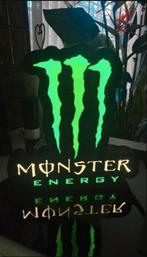 Monster Energy XXL LED Lamp - Roze/Groen, Verzamelen, Merken en Reclamevoorwerpen, Ophalen of Verzenden