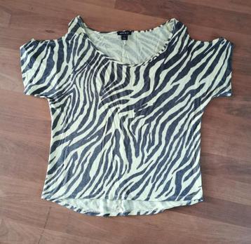 Amisu top met print mt. S/M beschikbaar voor biedingen