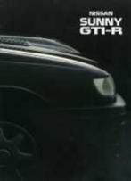 Nissan Sunny GTI 16V of GTI-R brochure/auto folder '87 '91, Nissan, Ophalen of Verzenden