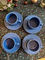 Vintage Pagnossin Koffiemokken, Gebruikt, Keramiek, Ophalen of Verzenden, Overige stijlen