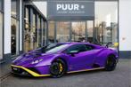 Lamborghini Huracan STO 5.2 V10 Viola Pasifae Akrapovic - Fu, Auto's, Lamborghini, Automaat, Achterwielaandrijving, Gebruikt, Zwart