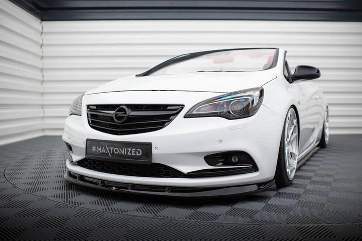 Voorlip sideskirt diffuser spoiler - Opel Cascada 13-19, Auto diversen, Tuning en Styling, Ophalen of Verzenden