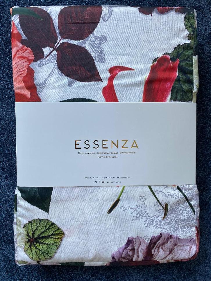 Essenza dekbedovertrek 260   100% Satijn Katoen, Huis en Inrichting, Slaapkamer | Beddengoed, Nieuw, Dekbedovertrek, Tweepersoons