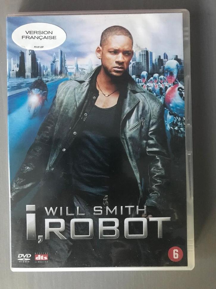 DVD I Robot Will Smith, Cd's en Dvd's, Dvd's | Science Fiction en Fantasy, Zo goed als nieuw, Science Fiction, Vanaf 6 jaar, Ophalen of Verzenden