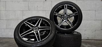 18" Mercedes W206 AMG 300E 350E orig velgen winterbanden  beschikbaar voor biedingen