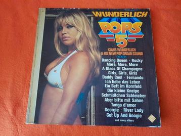 Klaus Wunderlich - Pops 5, popsongs (1976) beschikbaar voor biedingen