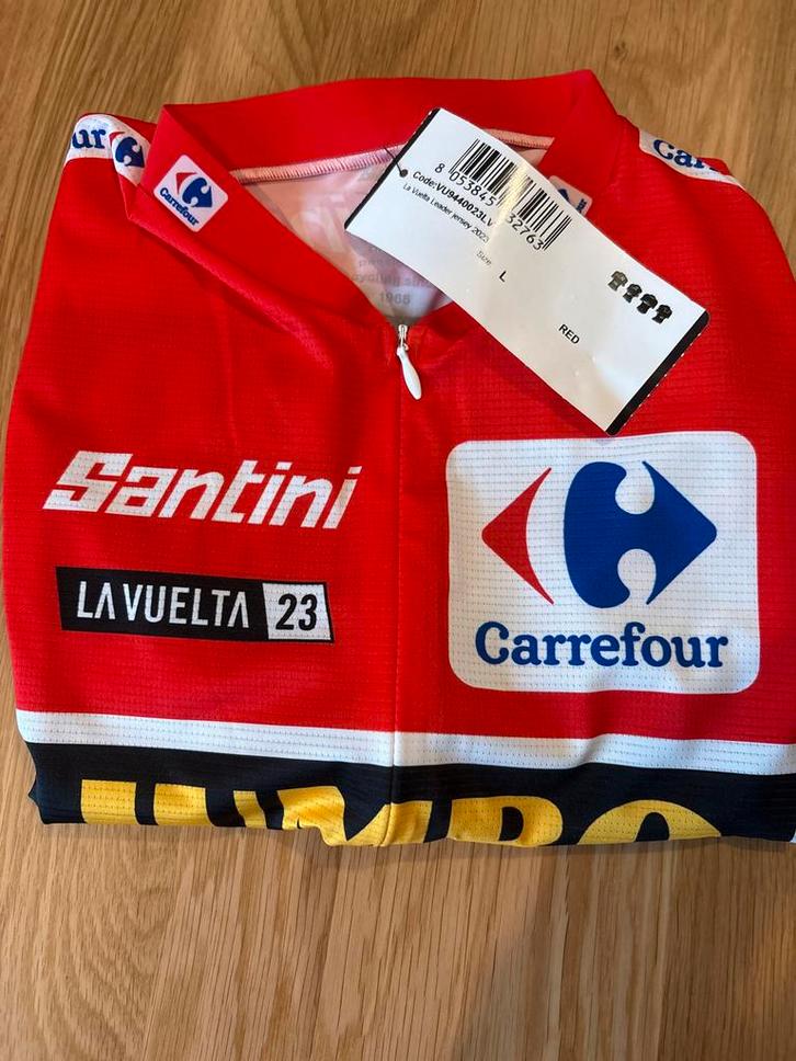 Jumbo Visma / Visma Lease a Bike Shirt Sepp Kuss Vuelta, Fietsen en Brommers, Fietsaccessoires | Fietskleding, Nieuw, Heren, Bovenkleding