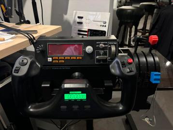 Logitech Flight Yoke + Throttle + multiPanel beschikbaar voor biedingen