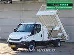 Iveco Daily 35C16 Automaat Kipper met Kist Dubbellucht 3,5t, Auto's, Automaat, Stof, Euro 6, Iveco