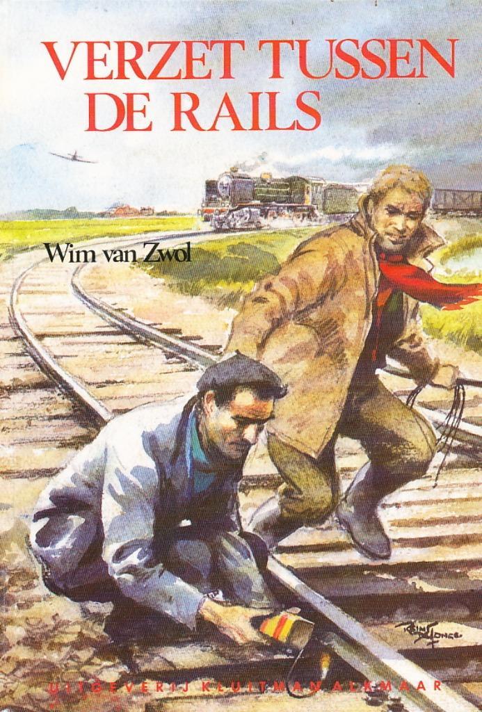 Verzet tussen de rails - Wim van Zwol, Boeken, Kinderboeken | Jeugd | 10 tot 12 jaar, Gelezen, Verzenden