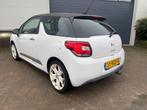 Citroen DS3 1.6 So Chic/Navi/Ledr/Climate-c/Cruise-c/Led/Sto, Voorwielaandrijving, Euro 5, 4 cilinders, Wit