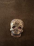 2 oz Zilveren Doodskop - Zeer Nette Staat, Verzamelen, Beelden en Beeldjes, Ophalen of Verzenden, Zo goed als nieuw, Overige typen