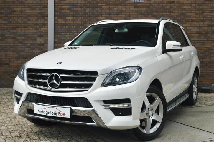 Mercedes-Benz ML 350 BLUETEC 4MATIC AMG Grijs Kenteken LED T, Auto's, Bestelauto's, Bedrijf, Te koop, 4x4, ABS, Airconditioning