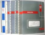Philips Service brochures 70-er jaren van diverse apparatuur, Folder, Philips Nederland, Ophalen of Verzenden, Zo goed als nieuw
