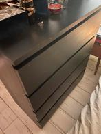 Zwarte IKEA ladekast, Tuin en Terras, Terrasdelen en Vlonders, Ophalen, Gebruikt, Hout