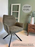 EETKAMERSTOEL DRAAIBAAR  WOONWINKEL, Overige kleuren, Nieuw, Ophalen of Verzenden, Stof