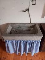 brocante geleefde pompbak - gootsteen - afwasbak, Antiek en Kunst, Ophalen