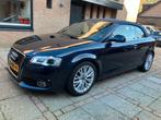 Audi A3 2.0 Tfsi Cabriolet 147KW AUT 2008 Blauw, Auto's, Audi, Beige, 4 cilinders, Leder, Particulier