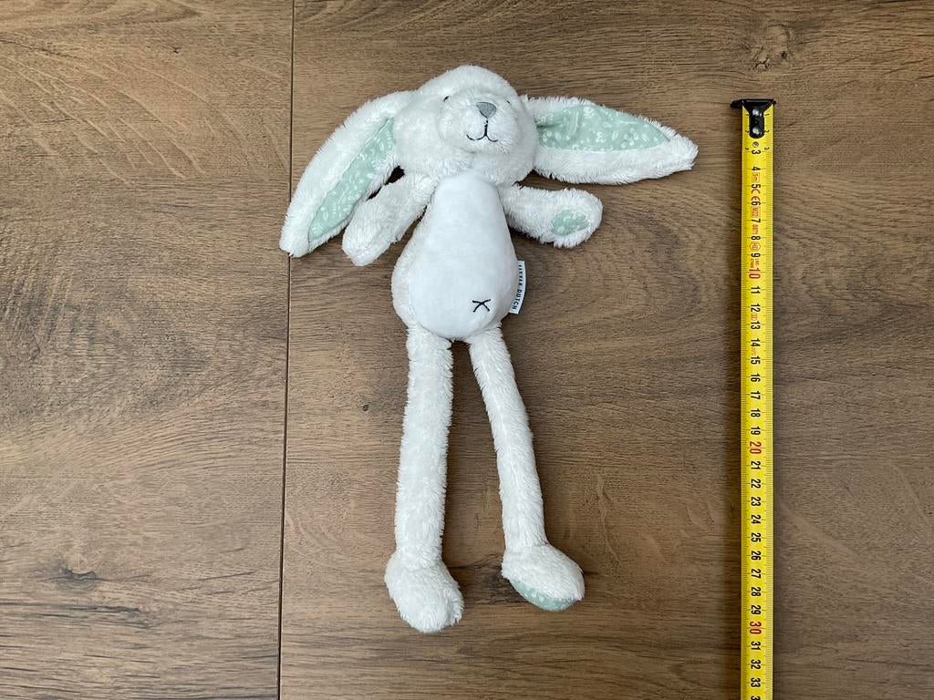 Zgan, niet kapot, fris gewassen Little Dutch konijn wit 30cm, Ophalen, Zo goed als nieuw, Konijn