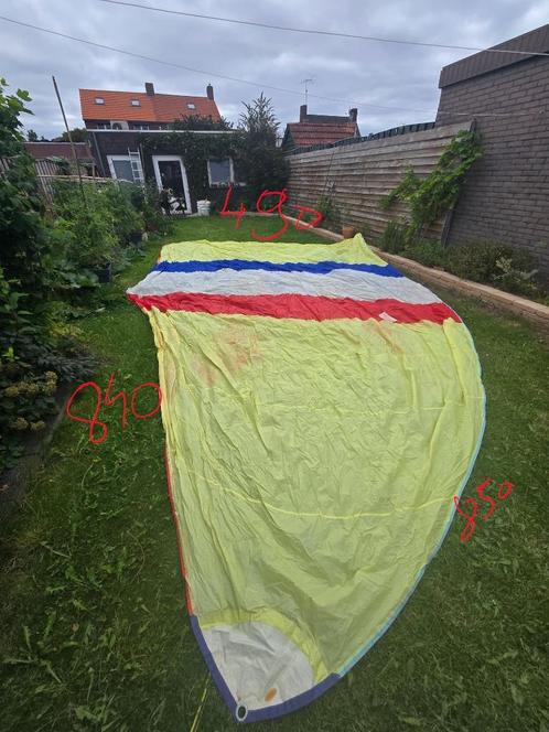 set zeilen voor een zeilboot, Watersport en Boten, Zeilen en Zeiltoebehoren, Gebruikt, Minder dan 15 m², Ophalen of Verzenden