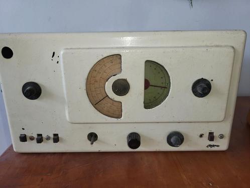 Vintage Buizenradio, ontvanger Hallicrafters S-38B, Audio, Tv en Foto, Radio's, Gebruikt, Radio, Ophalen of Verzenden