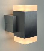 Wandlamp LED 2x1W aluminium, Ophalen, Nieuw, Metaal, Mooi