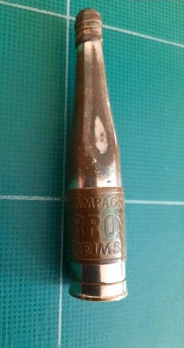 Mini fles potlood brons koper antiek beschikbaar voor biedingen