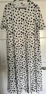 Lange witte jurk met stippen, Verzenden, Wit, Maat 46/48 (XL) of groter, Nieuw