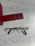 Cartier Piccadilly CT0092O Zilver Dames Bril, Sieraden, Tassen en Uiterlijk, Zonnebrillen en Brillen | Heren, Overige merken, Ophalen of Verzenden