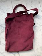 Fred de la Bretonniere Handtas Bordeaux, Sieraden, Tassen en Uiterlijk, Tassen | Damestassen, Ophalen of Verzenden, Gebruikt, Rood
