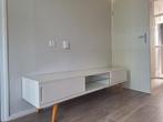 DRESSOIR, lage KAST, wit hoogglans, Huis en Inrichting, Kasten | Dressoirs, Ophalen, Onbekend, Onbekend, Onbekend