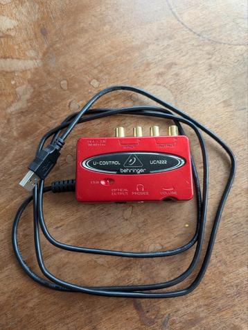 Behringer UCA222 USB audio-interface beschikbaar voor biedingen