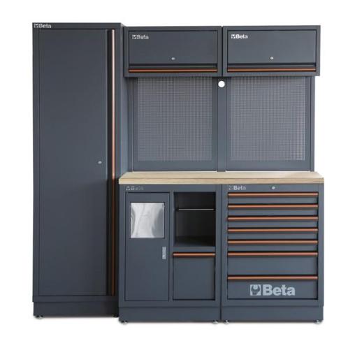 Beta C45PRO 2.0 CW met houten werkblad 615mm diepte, Doe-het-zelf en Verbouw, Werkbanken, Nieuw, 170 cm of meer, Verzenden