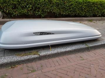 Allergrootste Hapro Carver 8.4 dakkoffer | 80 kg | 550 liter beschikbaar voor biedingen