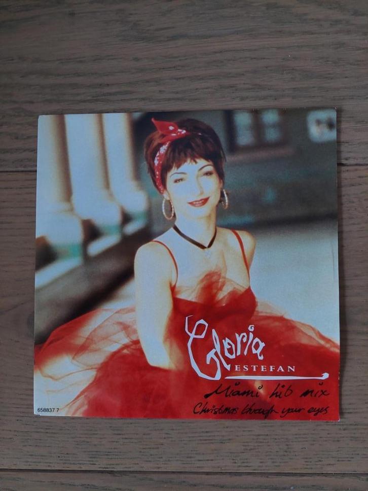 Gloria Estefan - Christmas through your eyes single, Cd's en Dvd's, Vinyl Singles, Zo goed als nieuw, Single, Pop, 7 inch, Ophalen of Verzenden