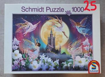 6 Fantasy Puzzels a 1000 st beschikbaar voor biedingen