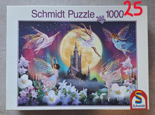 6 Fantasy Puzzels a 1000 st, Hobby en Vrije tijd, Denksport en Puzzels, Zo goed als nieuw, Legpuzzel, 500 t/m 1500 stukjes, Ophalen of Verzenden