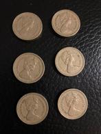6 x Elizabeth munten, Postzegels en Munten, Munten | Europa | Niet-Euromunten, Ophalen of Verzenden