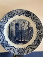 Bord Delfts Blauw, Delft oude Kerk, Ophalen