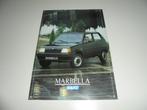 brochure Seat Marbella  1987, Verzenden, Zo goed als nieuw, Overige merken