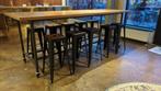 Te koop: Industriële bartafel (300  110 cm), Ophalen of Verzenden, Gebruikt