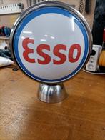 Esso benzinepomp globe mancave retro, Ophalen of Verzenden, Zo goed als nieuw, Reclamebord