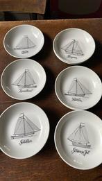Schoteltjes van Jamin met zeilboten, Huis en Inrichting, Keuken | Servies, Ophalen of Verzenden, Overige stijlen, Kop(pen) en/of Schotel(s)