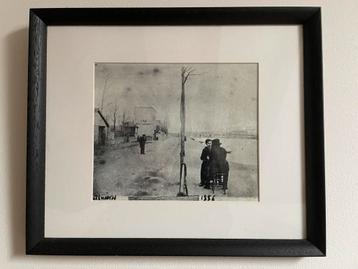 Foto Vincent van Gogh aan oever van de Seine beschikbaar voor biedingen