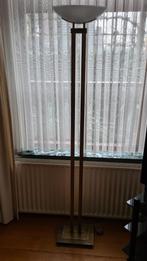 vloer- en tafellamp, Huis en Inrichting, Lampen | Tafellampen, Ophalen, Gebruikt, Glas, Minder dan 50 cm