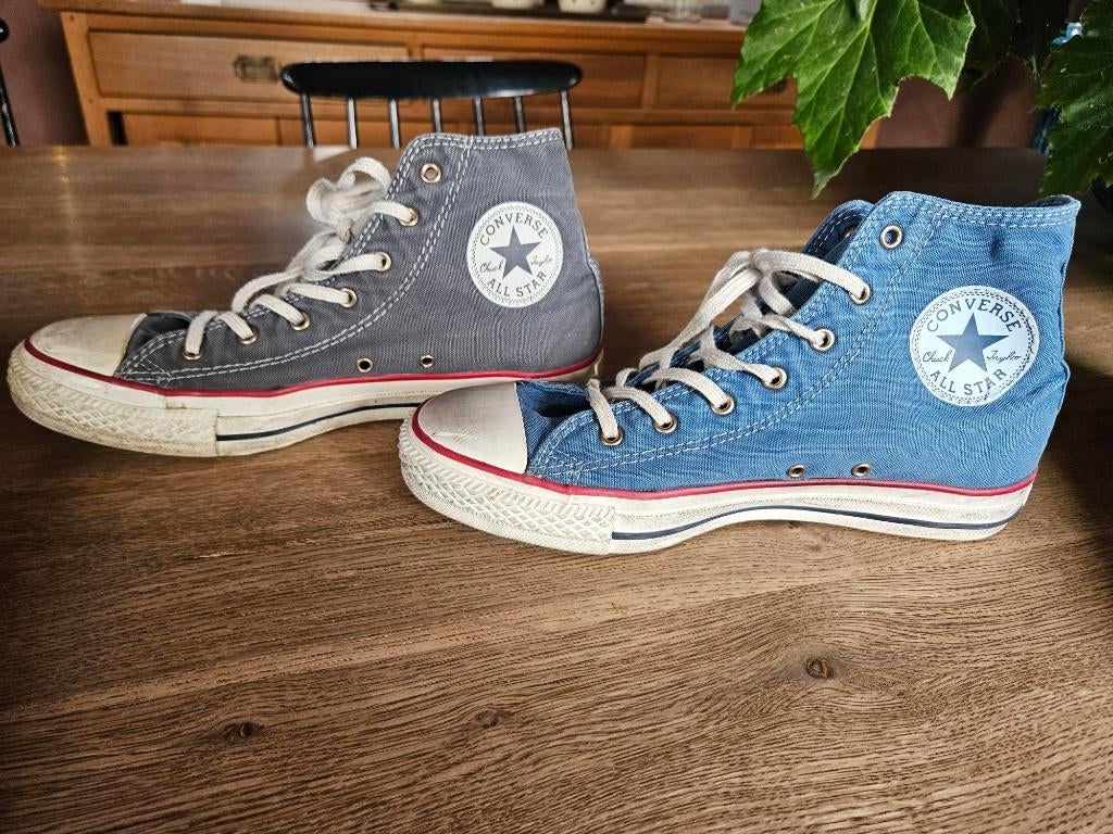 4 paar Converse All Stars Chuck Taylor, Kleding | Dames, Schoenen, Zo goed als nieuw, Sneakers of Gympen, Overige kleuren, Ophalen